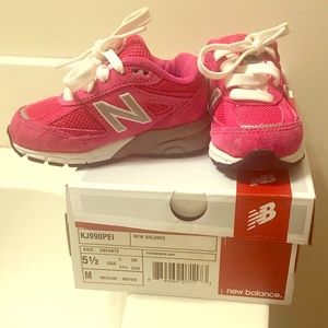 New balance toddler size 5 1/2, Only worn one time